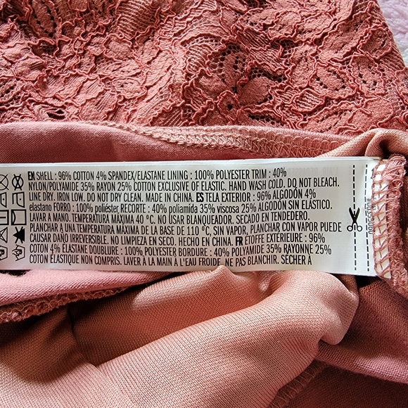 Forever21 lace bodysuit Size 3X Color: Blush - Picture 6 of 6